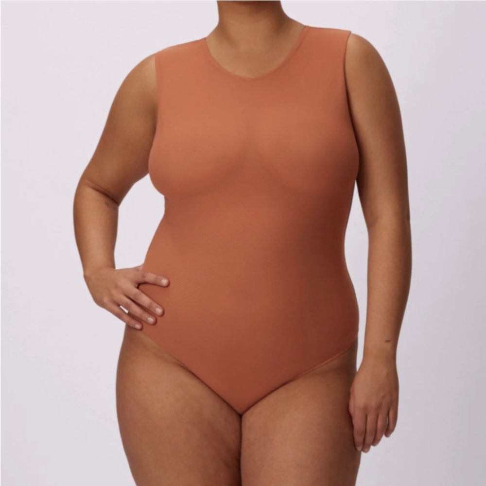 Parade Luxe Sleeveless Mesh Bodysuit XL